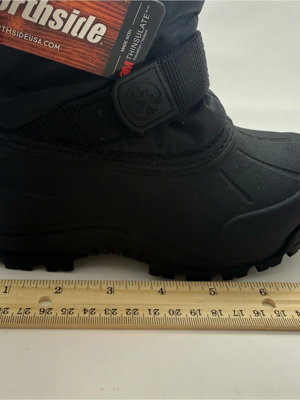 Northside Kids Black Winter Snow Boots
